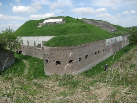 Doornenburg : Die Nordostseite des Fort Pannerden